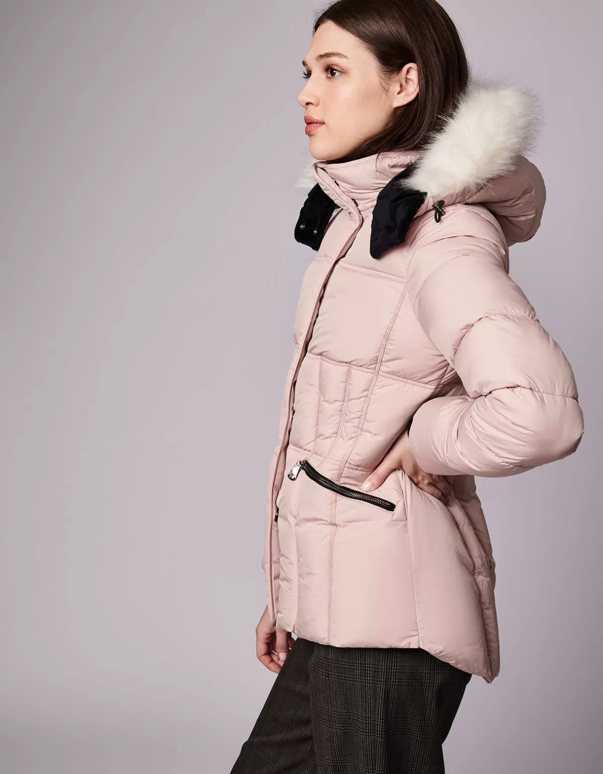 park_city_vegan_fur_trim_puffer_jacket_2-1.webp Women Bernardo Fashions Jackets>Park City Vegan Fur Trim Puffer Jacket